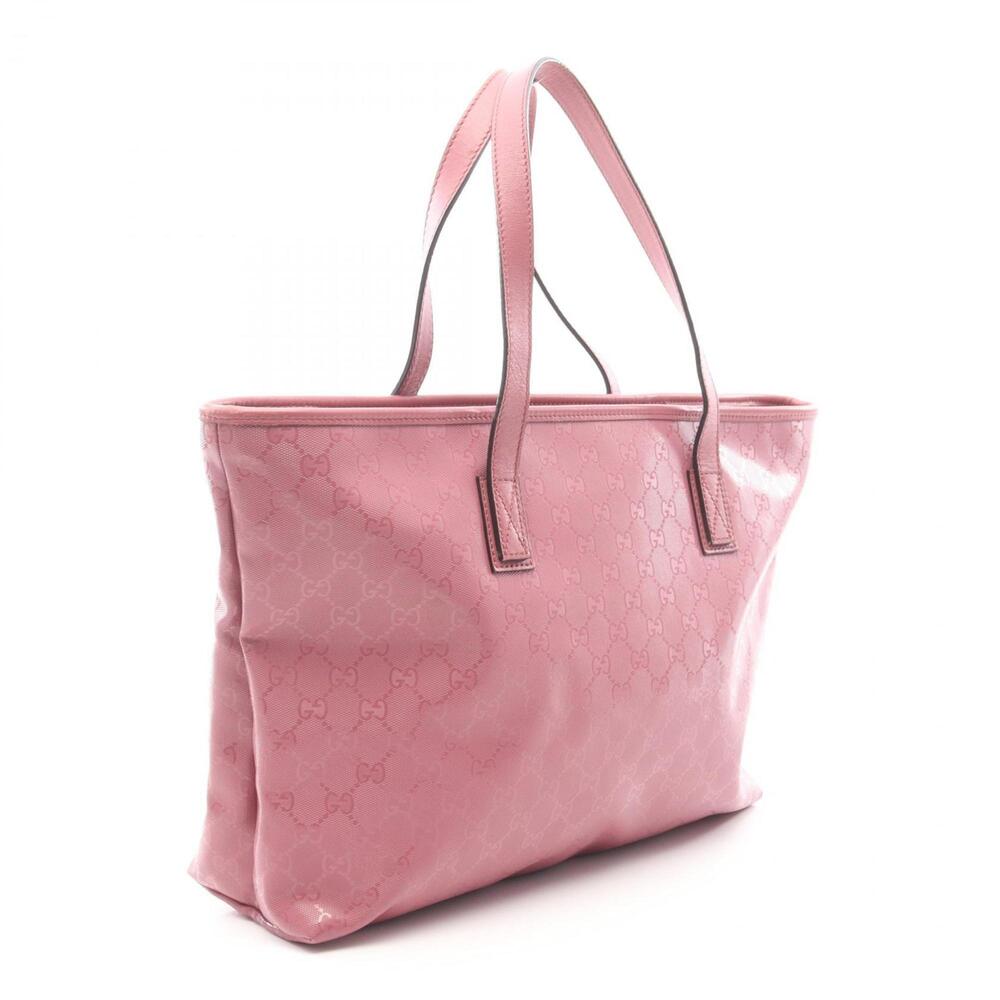 GUCCI Authentic Pink Leather Tote Bag - Picture 2 of 10